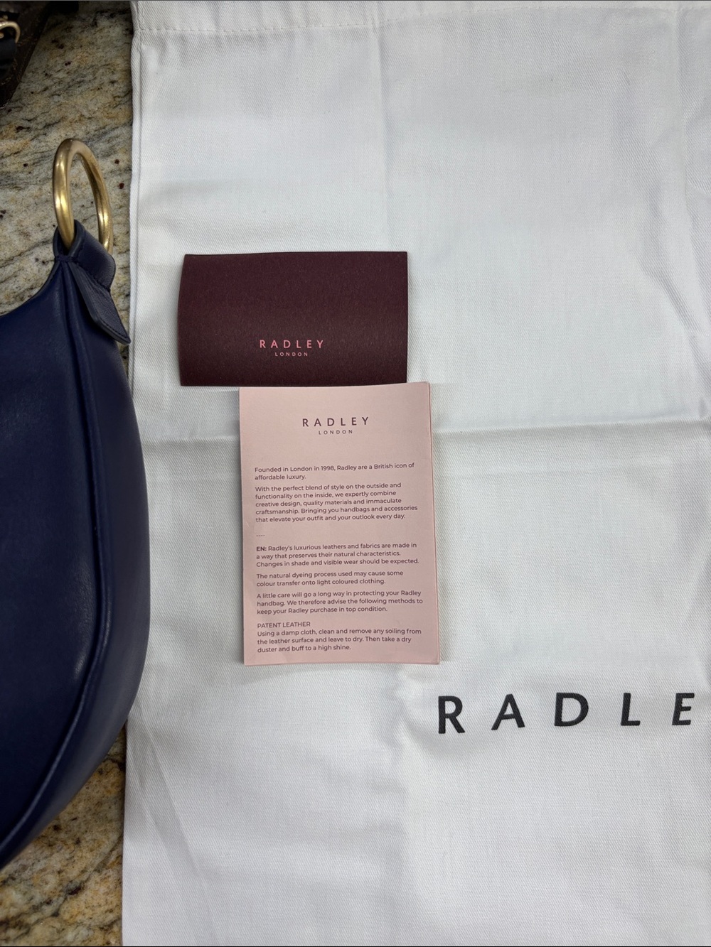 RADLEY LONDON Harrington Medium ziptop Clutch - Picture 10 of 11